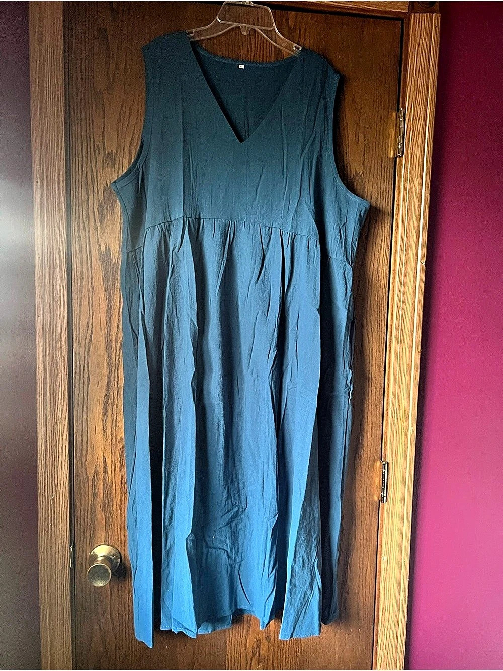 Blue Maxi Dress Size 2XL Like New
